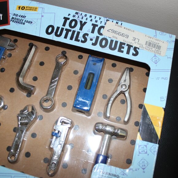 3/$77❤️Home Improvement Mighty Mini Die-Cast TOY TOOLS TV Tool Time Tim Allen - Picture 3 of 7